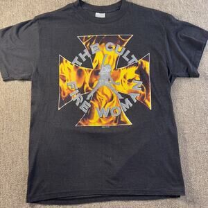 The Cult 1989 Sonic Tempe Fire Woman T-shirt Large Single Stitch Spring Ford